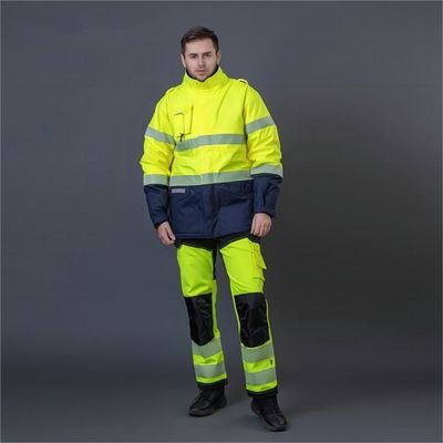 kupować 220-260gm Wysokiej Widoczności wodoodporne, opóźniające płomień, maszyny bezpieczeństwa dla pracowników przemysłu produkcja online