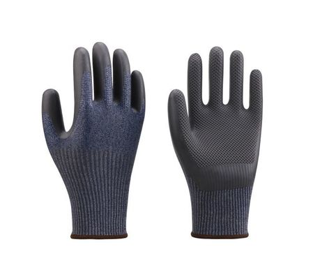 kupować Eko lateksowe rękawice antypoślizgowe Grip Odporne na przecięcie rękawice ochronne A3 Safety 13 Gauge produkcja online