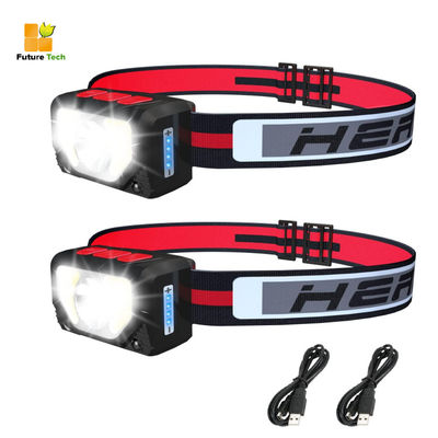 kupować Biała czerwona dioda LED Head Mounted Work Light 1000 Lumen Head Lamp do wędkowania produkcja online