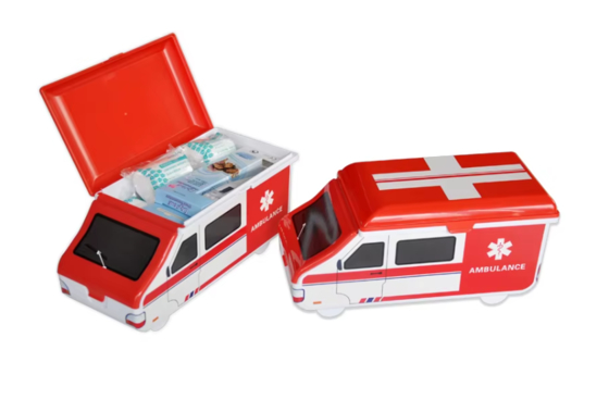 kupować Outdoor Ambulance-Shaped First Aid Kit with Custom Logo – Ideal for Medical & Emergency Use produkcja online