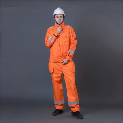 Dobra cena. 65% bawełna 35% poliester BHP Mundury robocze NZS Lekki kombinezon ognioodporny w Internecie