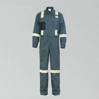 Dobra cena. 88 Bawełna 12 Nylon Zielony Kombinezon BHP Odzież robocza z odblaskiem w Internecie