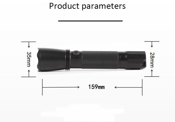Dobra cena. FT3W IP66 wodoodporny 3W wysokiej jasności latarka LED z baterią o pojemności 2200 mAh do użytku przemysłowego w Internecie