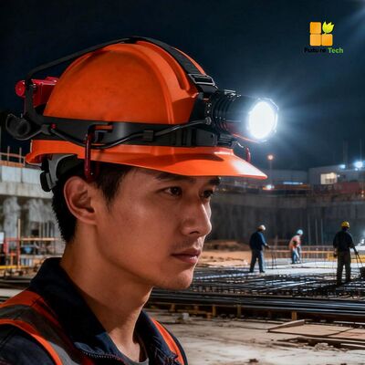 Dobra cena. Czołówka LED z czujnikiem ruchu i hakiem, ładowalna przez USB-C, wodoodporna IPX4 do pracy na zewnątrz w Internecie